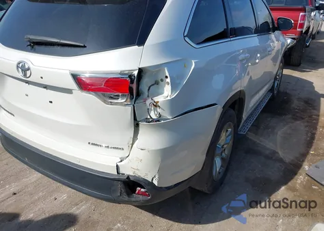 2016 Toyota Highlander Limited V6 из США, поврежденный, VIN 5TDDKRFH5GS337705